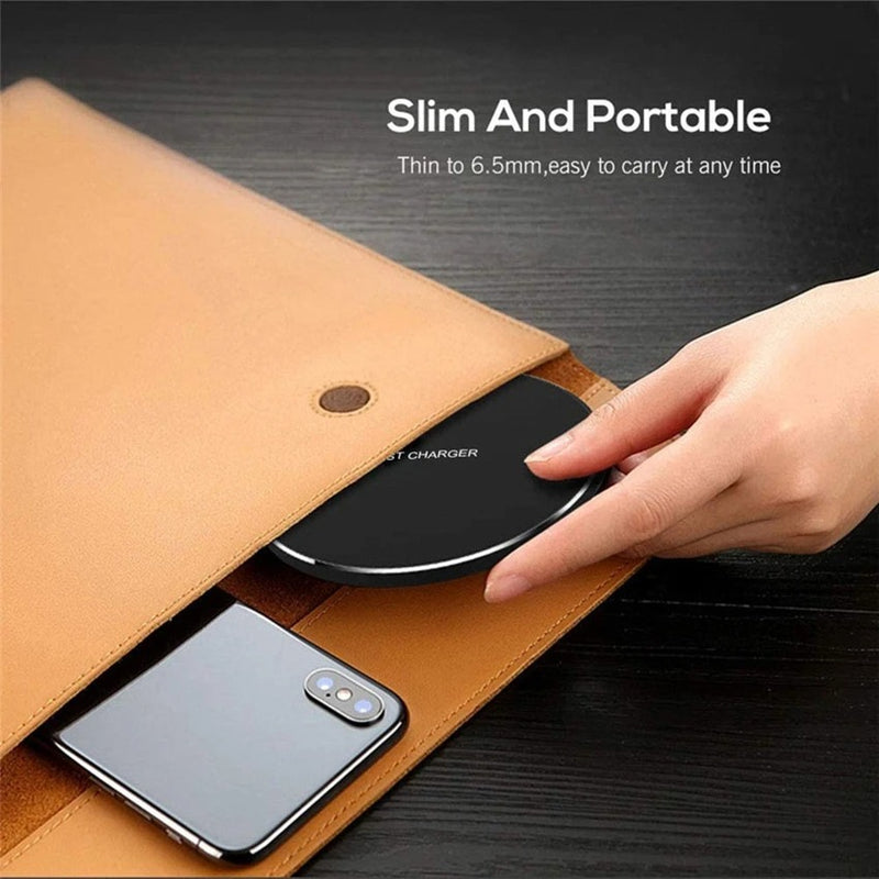 60W Wireless Charger Pad for iPhone & Samsung Phones
